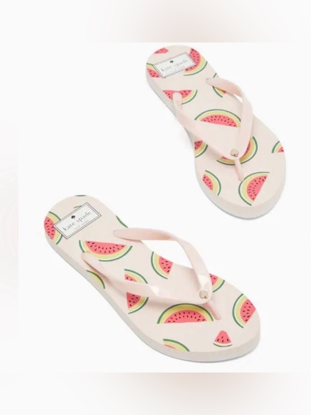 Kate Spade Fiji Watermelon Flip Flops - NWOT